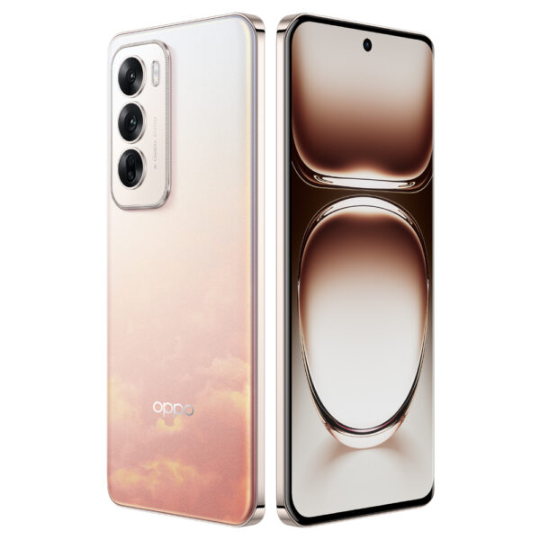 Oppo Reno 12 5G 256 GB, 8 GB RAM, Sunset Peach, Mobile Phone - Image 5