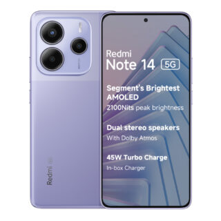 Redmi Note 14 5G 128 GB, 8 GB RAM, Purple