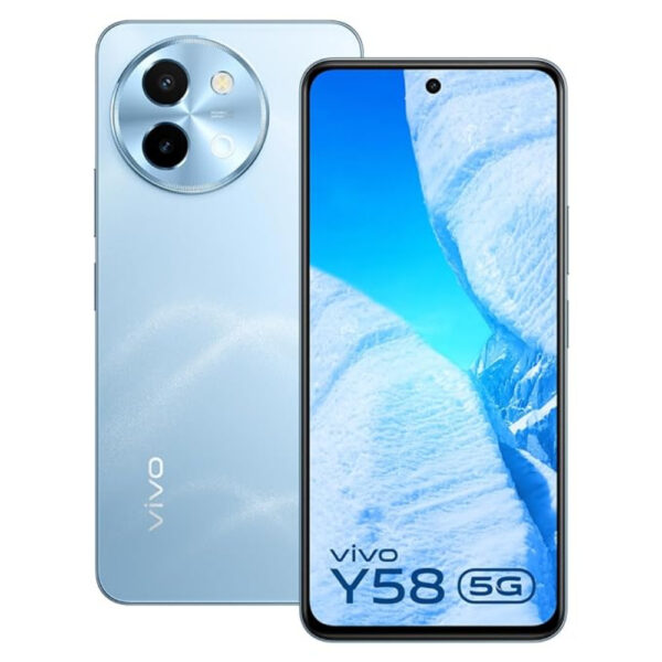 Vivo Y58 5G 128 GB, 8 GB RAM, Himalayan Blue